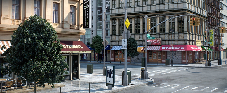 3d new york city kit bash