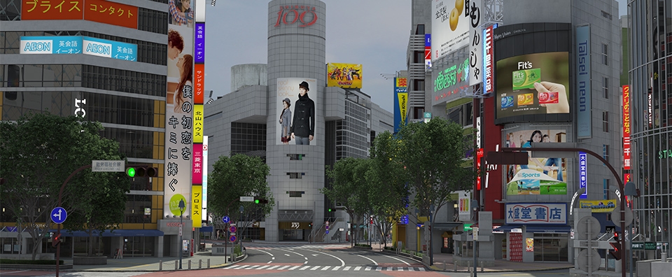 3d japan tokyo shibuya