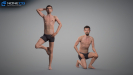 3d young male