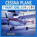 3D Cessna plane