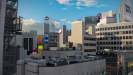 Tokyo shibuya crossing 3d model kitbash