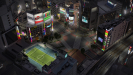 Tokyo shibuya crossing 3d model kitbash
