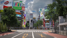 Tokyo shibuya crossing 3d model kitbash