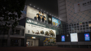 Tokyo shibuya crossing 3d model kitbash