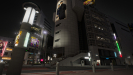 Tokyo shibuya crossing 3d model kitbash