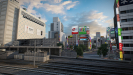 Tokyo shibuya crossing 3d model kitbash