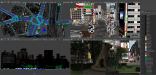 Tokyo shibuya crossing 3d model kitbash
