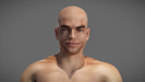 3D Anatomy Male Rigged Animated Maya 01