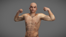 3D Anatomy Male Rigged Animated Maya 07