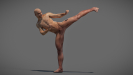 3D Anatomy Male Rigged Animated Maya 13