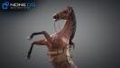 3D Horses Maya VRay